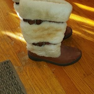 Uggs Lambskin Waterproof Snow Boots